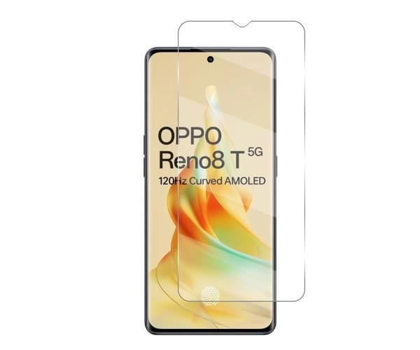 Защитное стекло 2.5D 0.3mm Tempered Glass для Oppo Reno8 T 5G