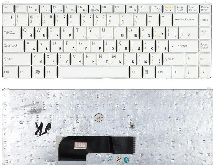 Клавиатура для ноутбука Sony Vaio VGN-N/N250 White