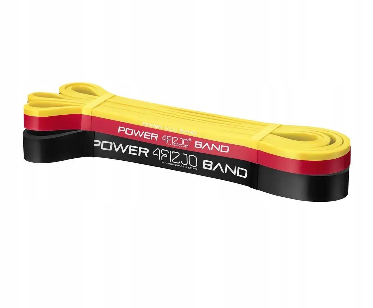 Эспандер-петля резинка для фитнеса и спорта 4FIZJO Power Band 3 шт. 2-17 кг 4FJ0062