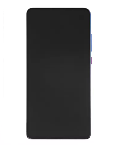 Дисплей для Xiaomi Mi 9 Lite модуль в сборе с тачскрином и рамкой Синий (00-00009076)