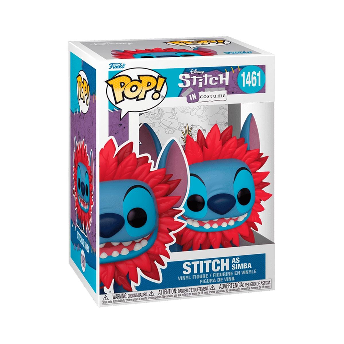 Детская игровая фигурка Funko POP коллекционная Disney Stitch as Simba Стич в костюме Симбы (75164) Детская игровая фигурка Funko POP коллекционная Disney Stitch as Simba Стич в костюме Симбы (75164)