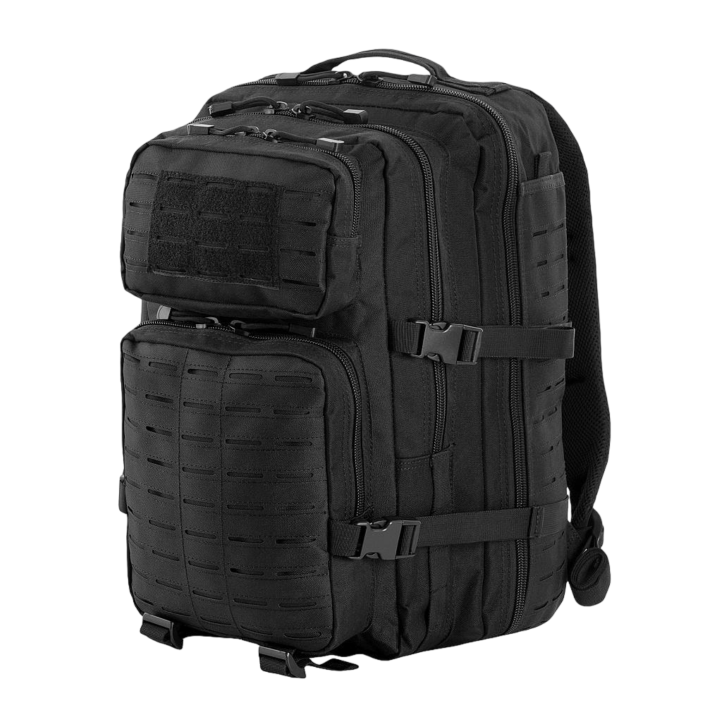 Рюкзак армейський M-Tac Large Assault Pack Laser Cut 36 л Black (AM0000013)