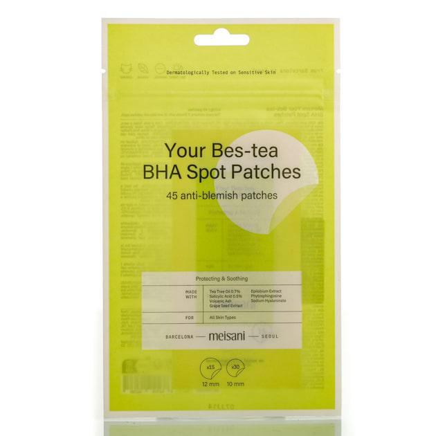 Патчи против высыпаний с чайным деревом и салициловой кислотой Meisani Bes-tea BHA Spot Patches 45 шт.