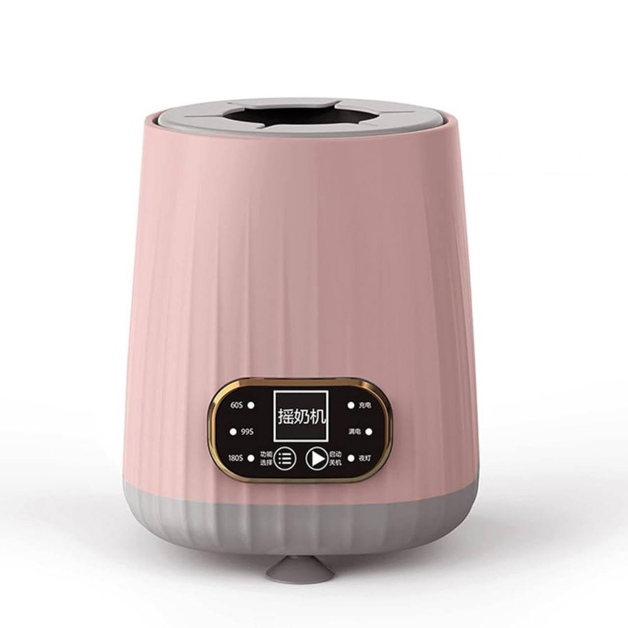 Шейкер электрический для детских бутылочек с таймером Розовый (5358ae14)