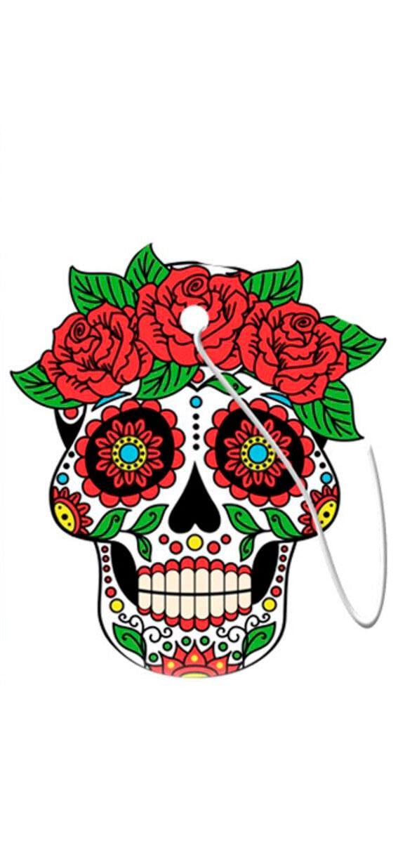 Ароматизатор Aroma Car Cellulose Dia De Los Muertos Silver Tatoo (2363) Ароматизатор Aroma Car Cellulose Dia De Los Muertos Silver Tatoo (2363)