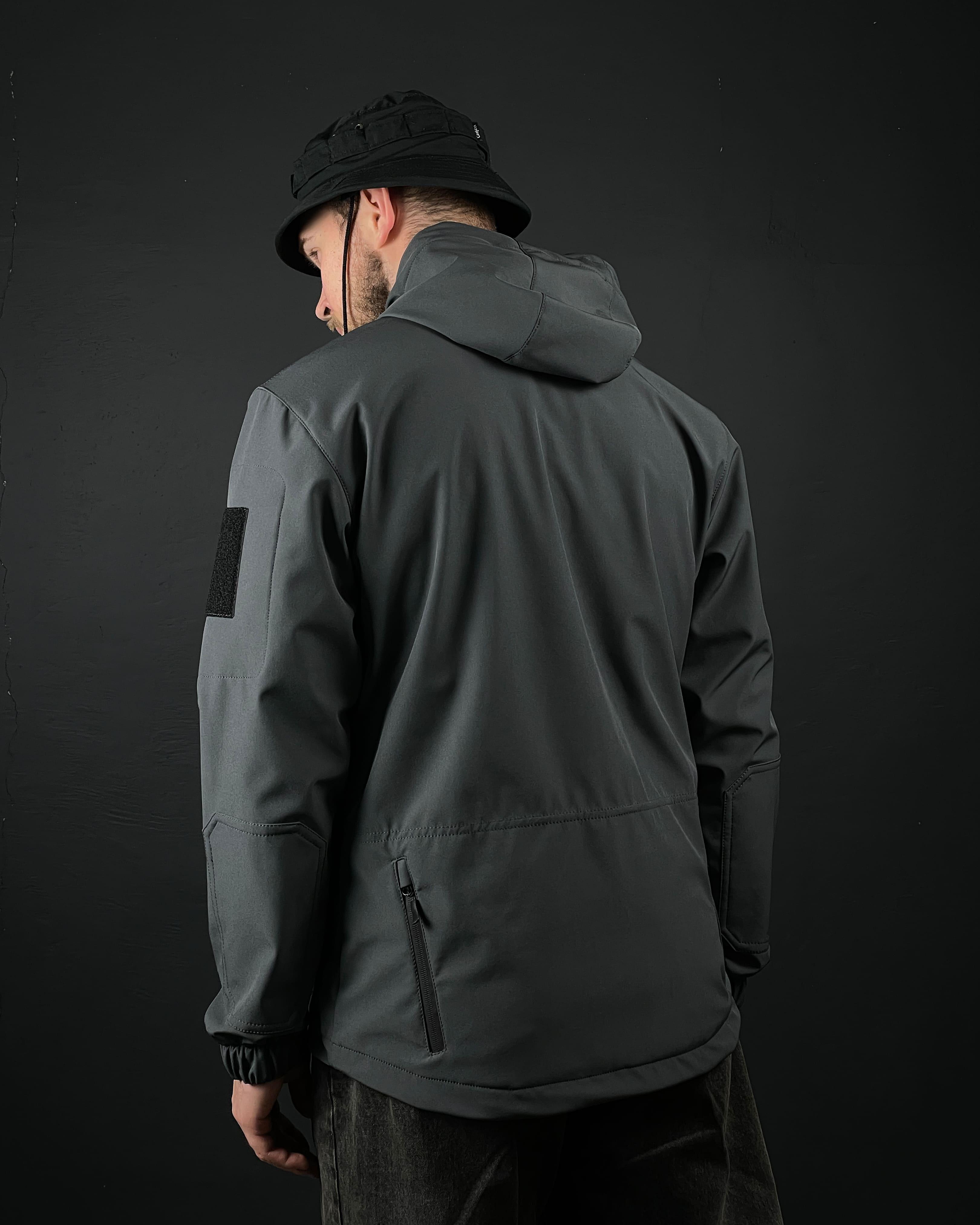 Куртка военная COOPERR Soft Shell II XS Серый (KUR-1.8.XS) - фото 3