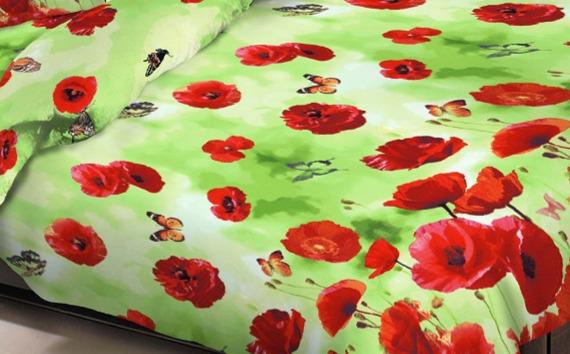 Простынь Zastelli бязь Маковое поле 145х210 см (31262436) Простынь Zastelli бязь Маковое поле 145х210 см (31262436)