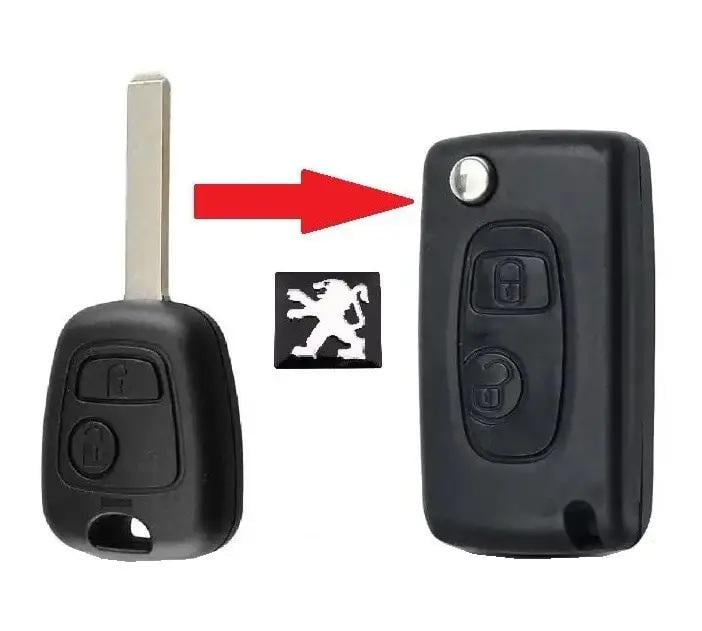 Корпус викидного автоключа для Peugeot MS09 (400514) - фото 2 Корпус викидного автоключа для Peugeot MS09 (400514) - фото 2