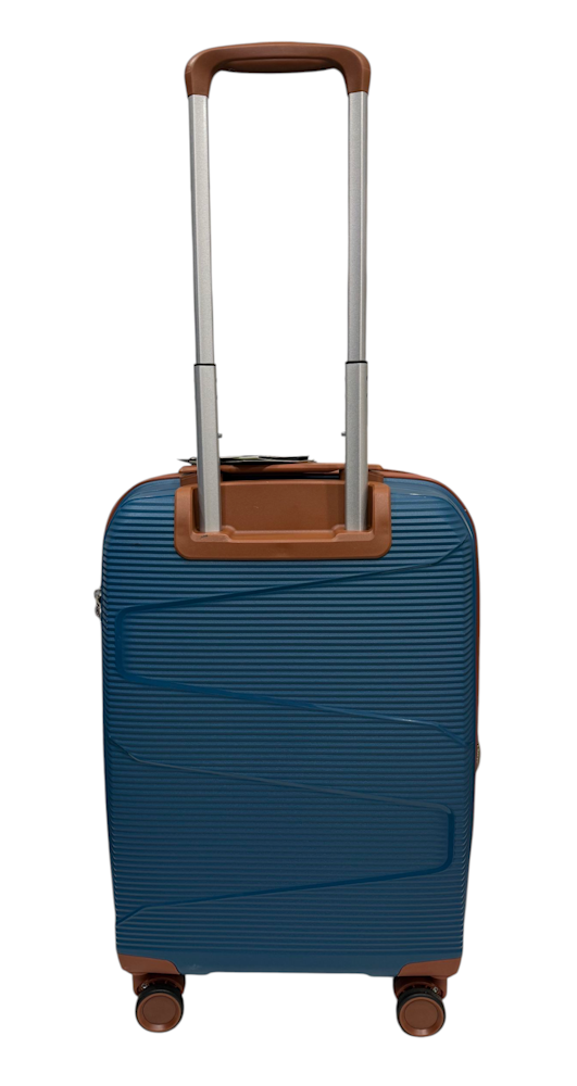 Валіза маленька ручна поклажа Worldline Airtex 293 поліпропілен S Синій - фото 3 Валіза маленька ручна поклажа Worldline Airtex 293 поліпропілен S Синій - фото 3