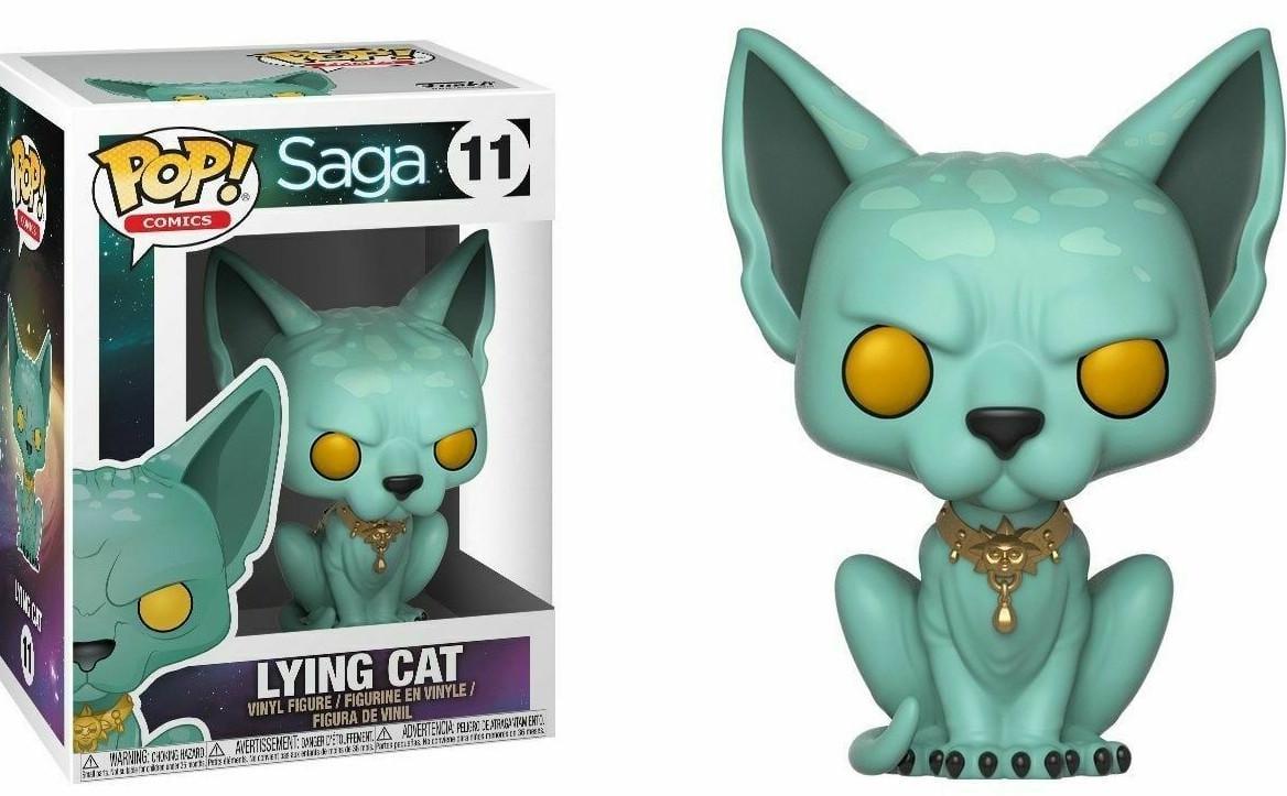 Фігурка Funko Pop Сага Saga Lying Cat 10 см (S LC 11) - фото 2