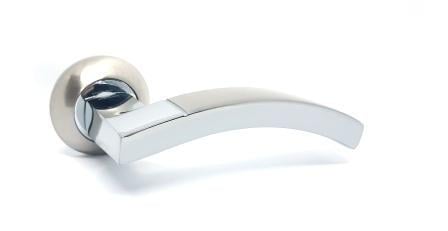 Ручка Kedr на розетке R10.065-AL SN/CP матовый Никель/Хром полированный