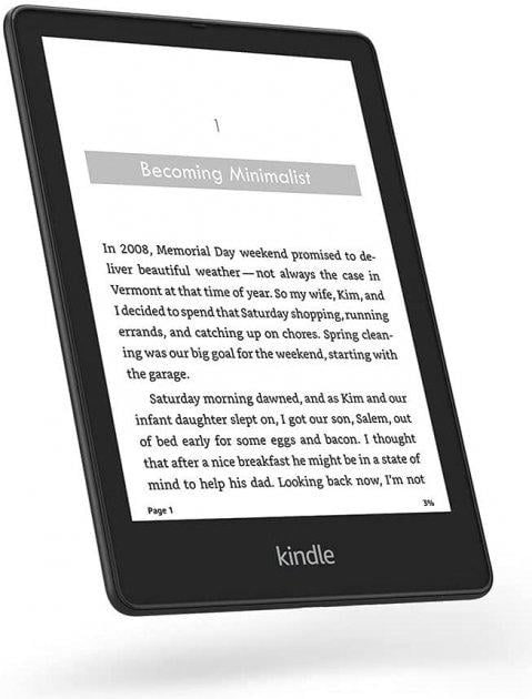 Электронная книга Amazon Kindle Paperwhite 11th Gen. 8 GB Black (68809)