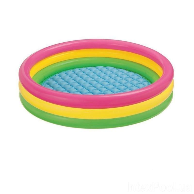 Басейн надувний Intex 56441 715 л 168х46 см Різнокольоровий (11189781)