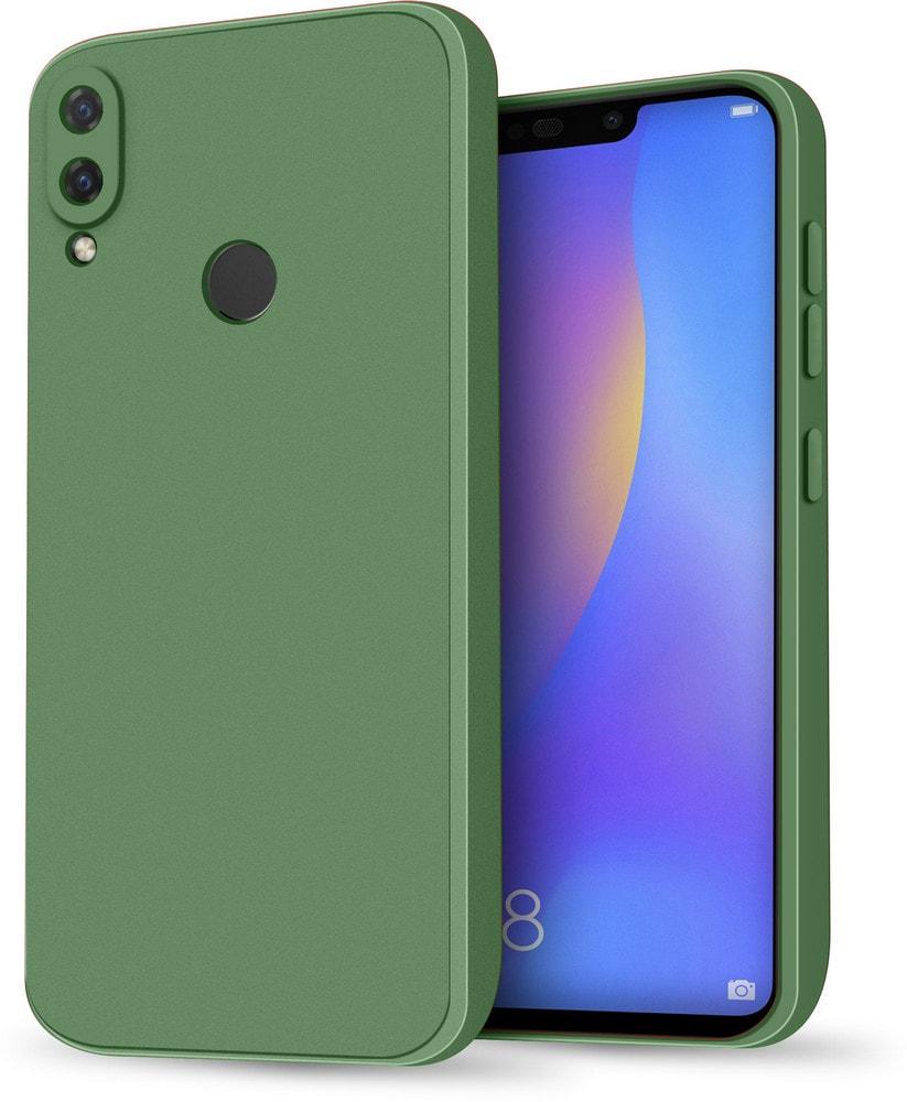 Силиконовый чехол HardCorner Huawei P Smart Plus (с микрофиброй) Khaki (35398-17)