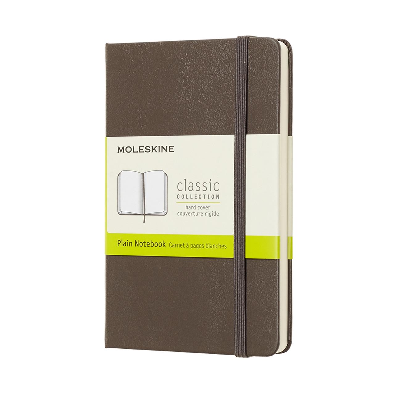 Блокнот Moleskine Classic карманный 9х14 см 192 страницы нелинованный Коричневый