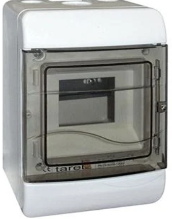 Щит розподільний E.NEXT TAREL NT 5 модулів пластик 200х132х94 мм Прозорий (6661-105)