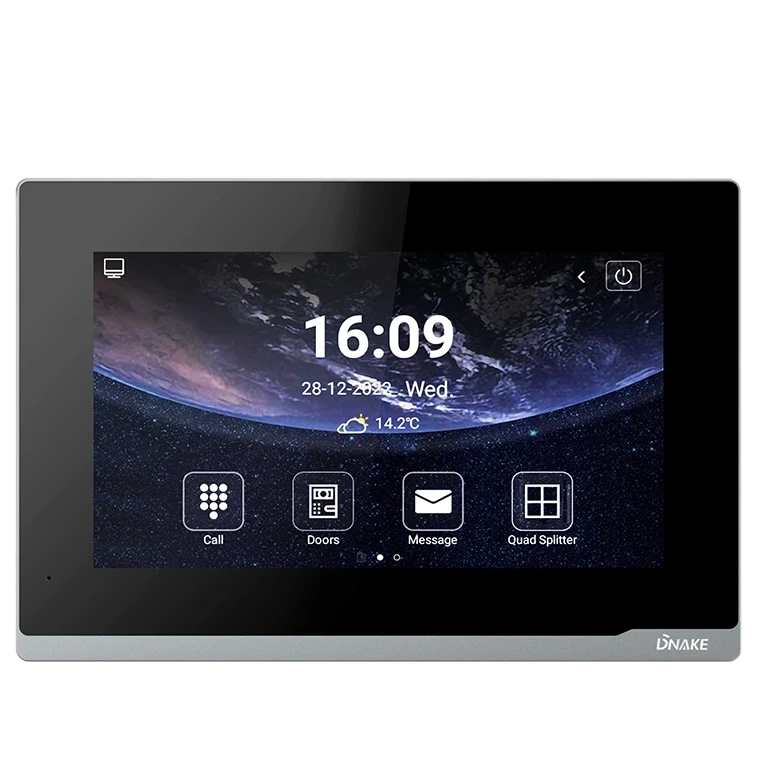 Відеодомофон з Wi-Fi Dnake E416W 7 Android (2863455532)
