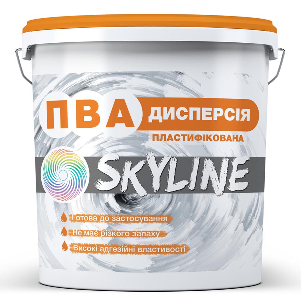 Дисперсія ПВА SkyLine пластифікована готова до застосування 10 кг