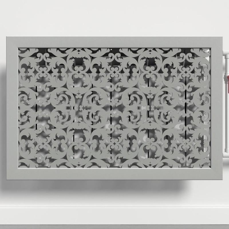 Решетка-экран на батарею SMARTWOOD 1200 мм Серый Бетон (R20154109) Решетка-экран на батарею SMARTWOOD 1200 мм Серый Бетон (R20154109)