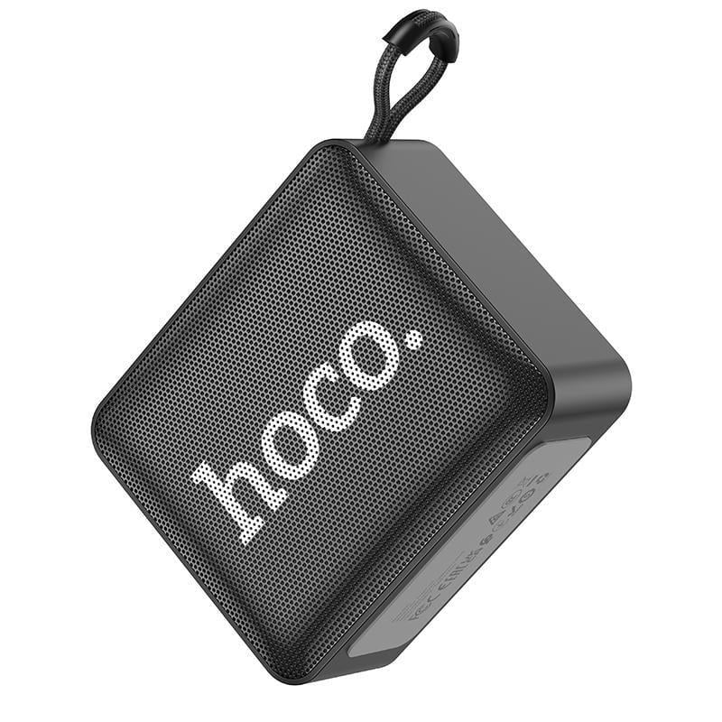 Портативная колонка Hoco BS51 Gold brick sports BT speaker Black (6931474780737)