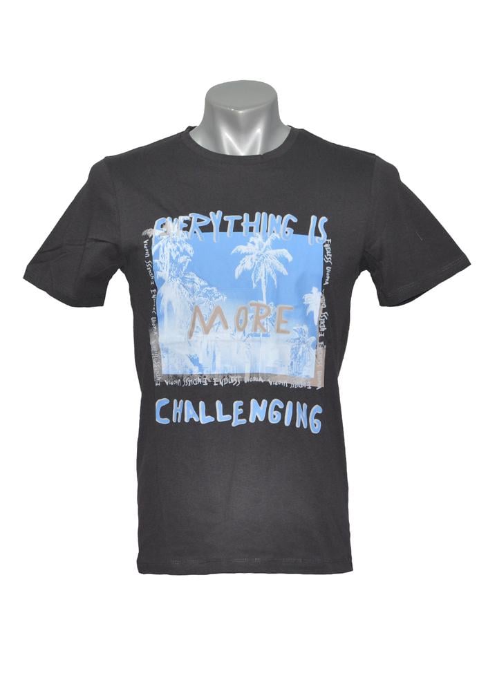 Футболка Jack & Jones 73-3006x61 мужская L Темно-серый