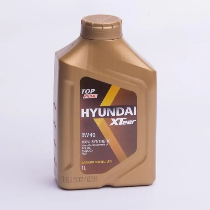 Моторное масло Hyundai Xteer TOP Prime 0W-40 1 л (1011113)