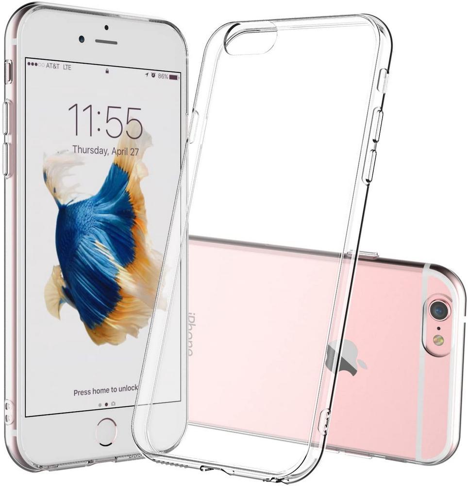 Прозрачный Чехол OneCam iPhone 6 6S (ультратонкий силиконовый) (23849) Прозрачный Чехол OneCam iPhone 6 6S (ультратонкий силиконовый) (23849)