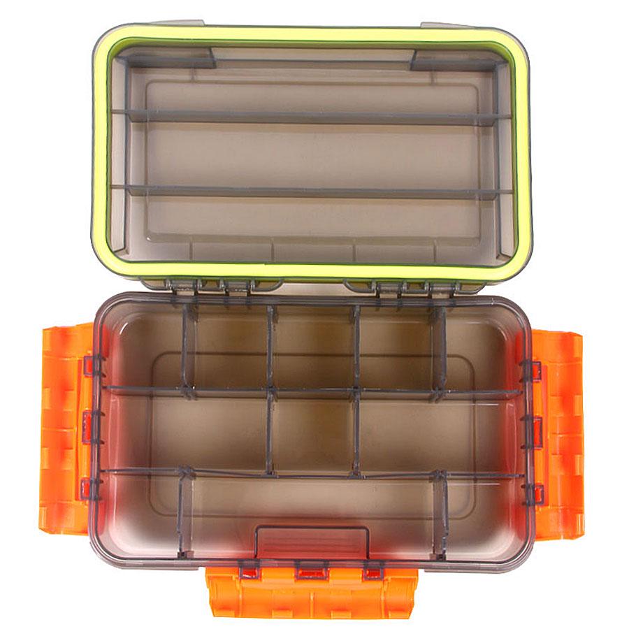 Коробка Fox Waterproof Storage Box 35.5х22х5.3 см 546 г Grey/Orange (11566115 ) - фото 3