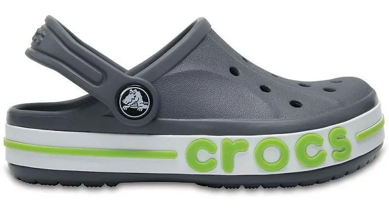 Сабо Crocs Kids Bayaband Clog C9 р. 26 Серый - фото 2