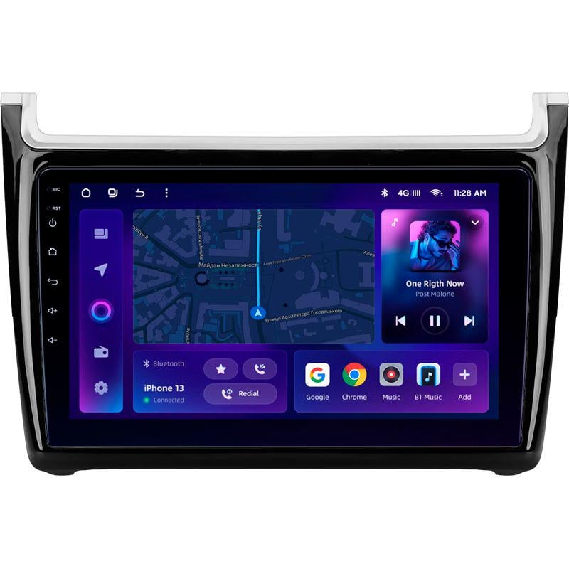 Автомагнитола штатная AMS MOSS M2 4/32 GB для Volkswagen POLO 5 2008-2020 9" (AR-93910)