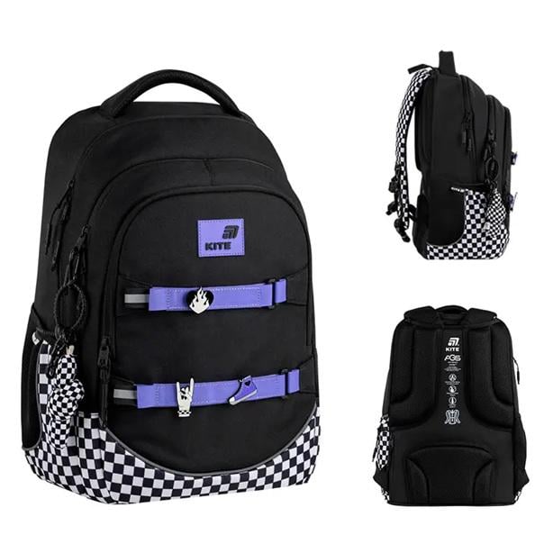Школьный рюкзак с ортопедической спинкой Kite Education teens K26-727L Driving Mood (996190)