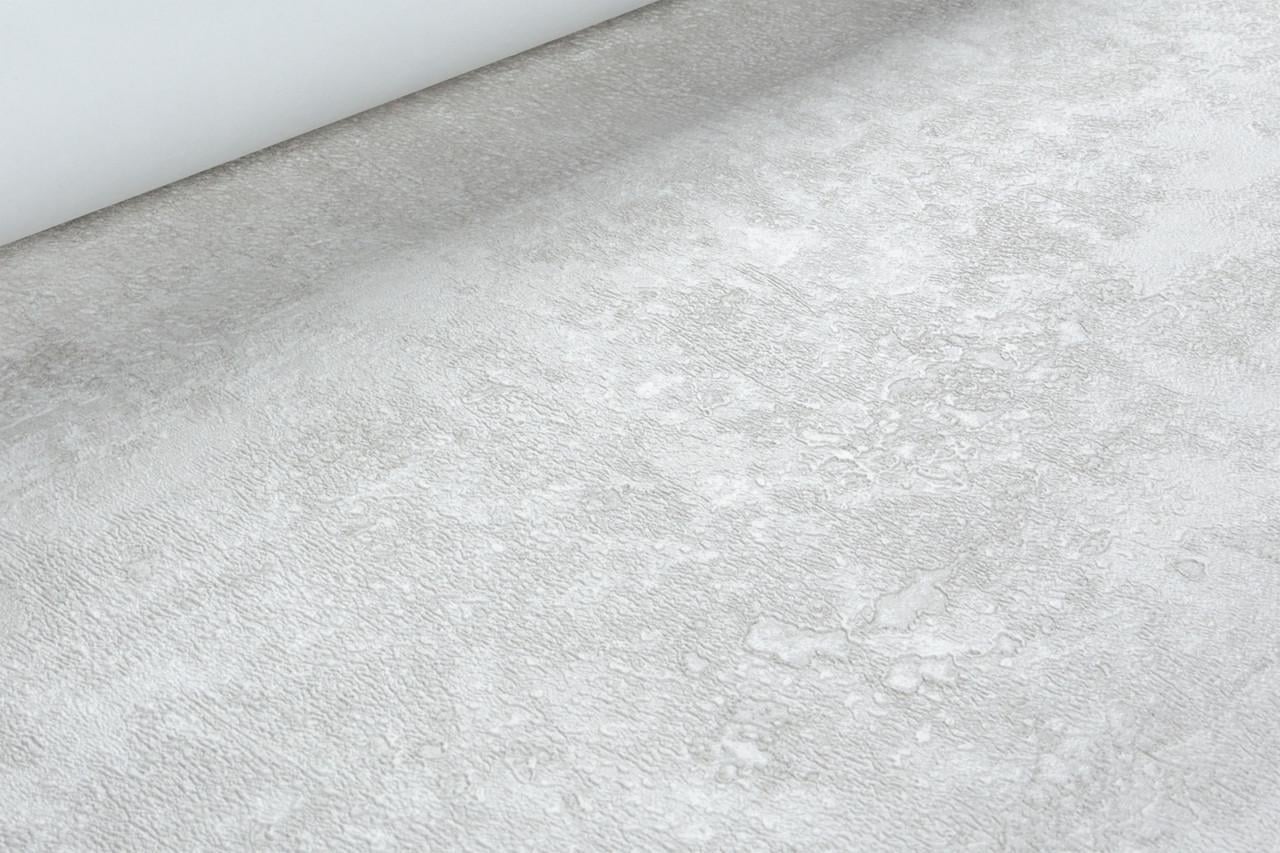 Обои флизелиновые Erismann Melange XL 12225-38 винил горячего тиснения 1,06х10,05 м Серый