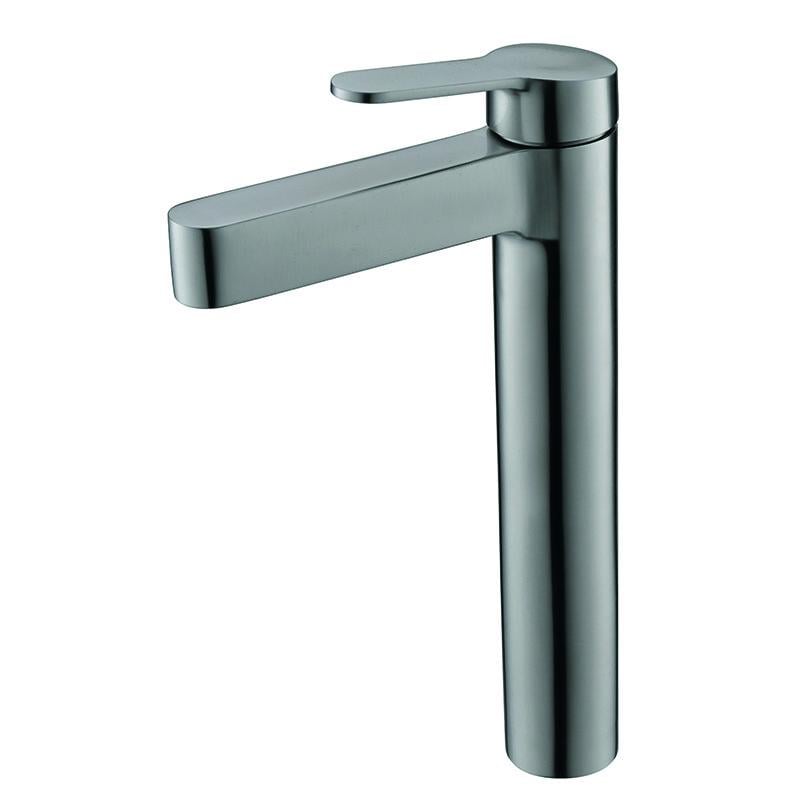 Смеситель для умывальника KOER KI-11016-02 высокий Нержавеющая сталь (KR4790)