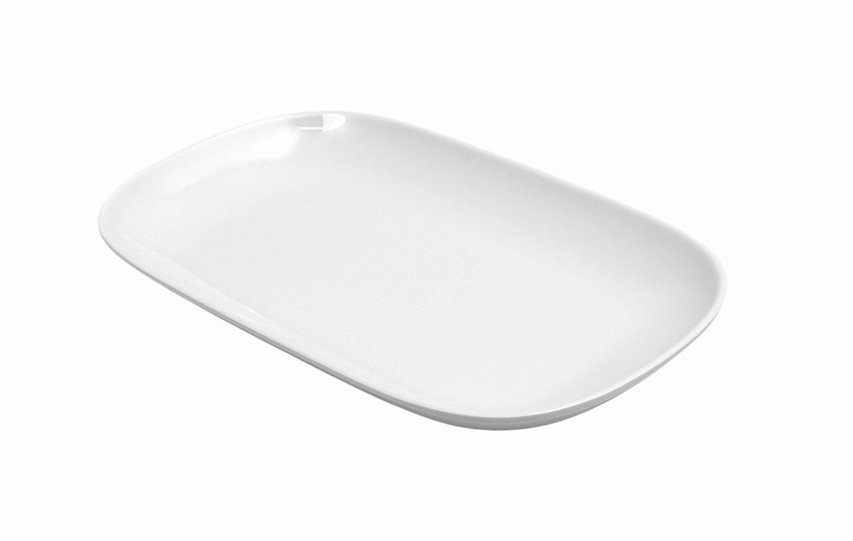 Тарелка овальная One Chef из меламина 24х15 см Белый (29758035) - фото 3 Тарелка овальная One Chef из меламина 24х15 см Белый (29758035) - фото 3