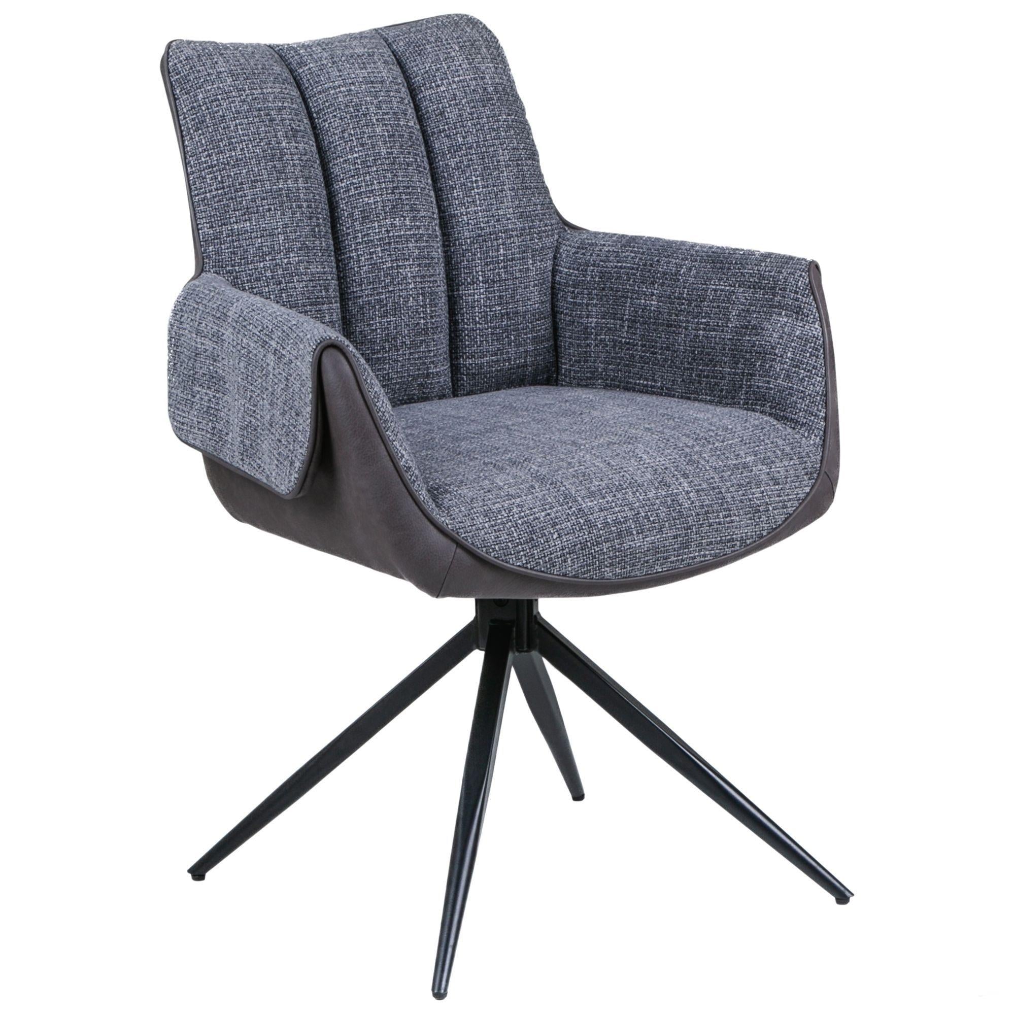 Крісло поворотне AMF Medeline Cірий (555679)