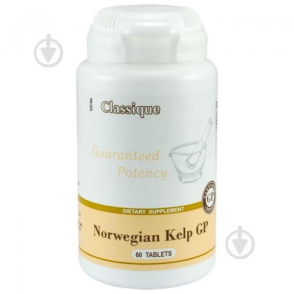 Препарат для щитовидной железы Norwegian Kelp GP Santegra 60 таблеток