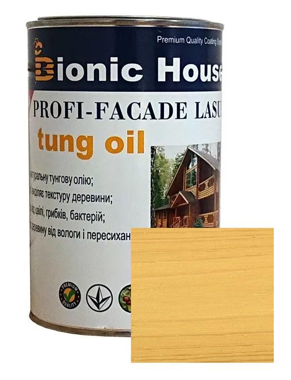 Фасадная краска-пропитка для дерева Bionic House с тунговым маслом 1 л Светлый дуб (18815127) - фото 1 Фасадная краска-пропитка для дерева Bionic House с тунговым маслом 1 л Светлый дуб (18815127) - фото 1