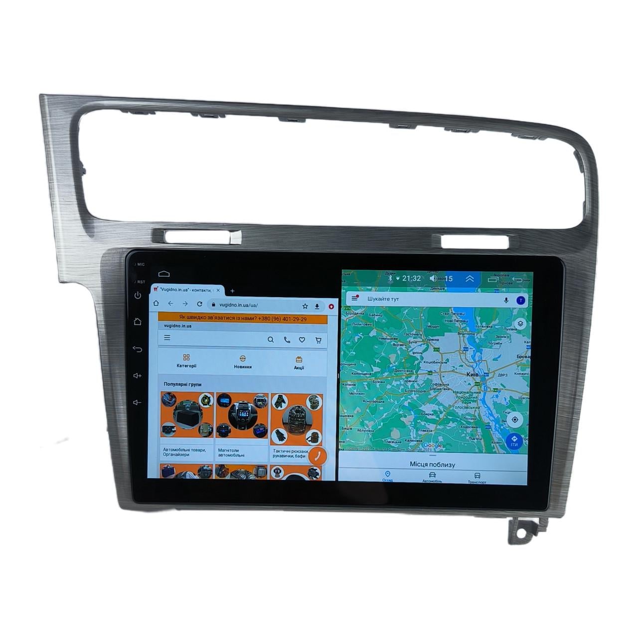 Автомагнитола для Volkswagen Golf 7 2013-2020 4G/XyAuto/8 core/DSP Sound/CarPlay/Android (М-ФГ7-10-Т5)