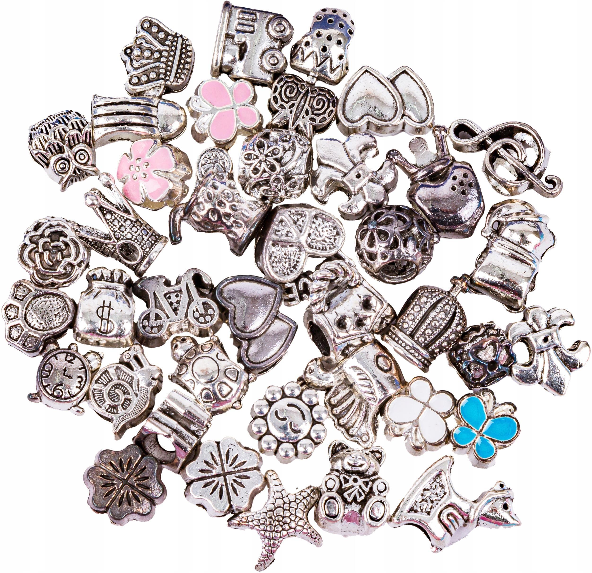 Набор бижутерии детской пандоры в ящике на 100 пр. (DB-100)