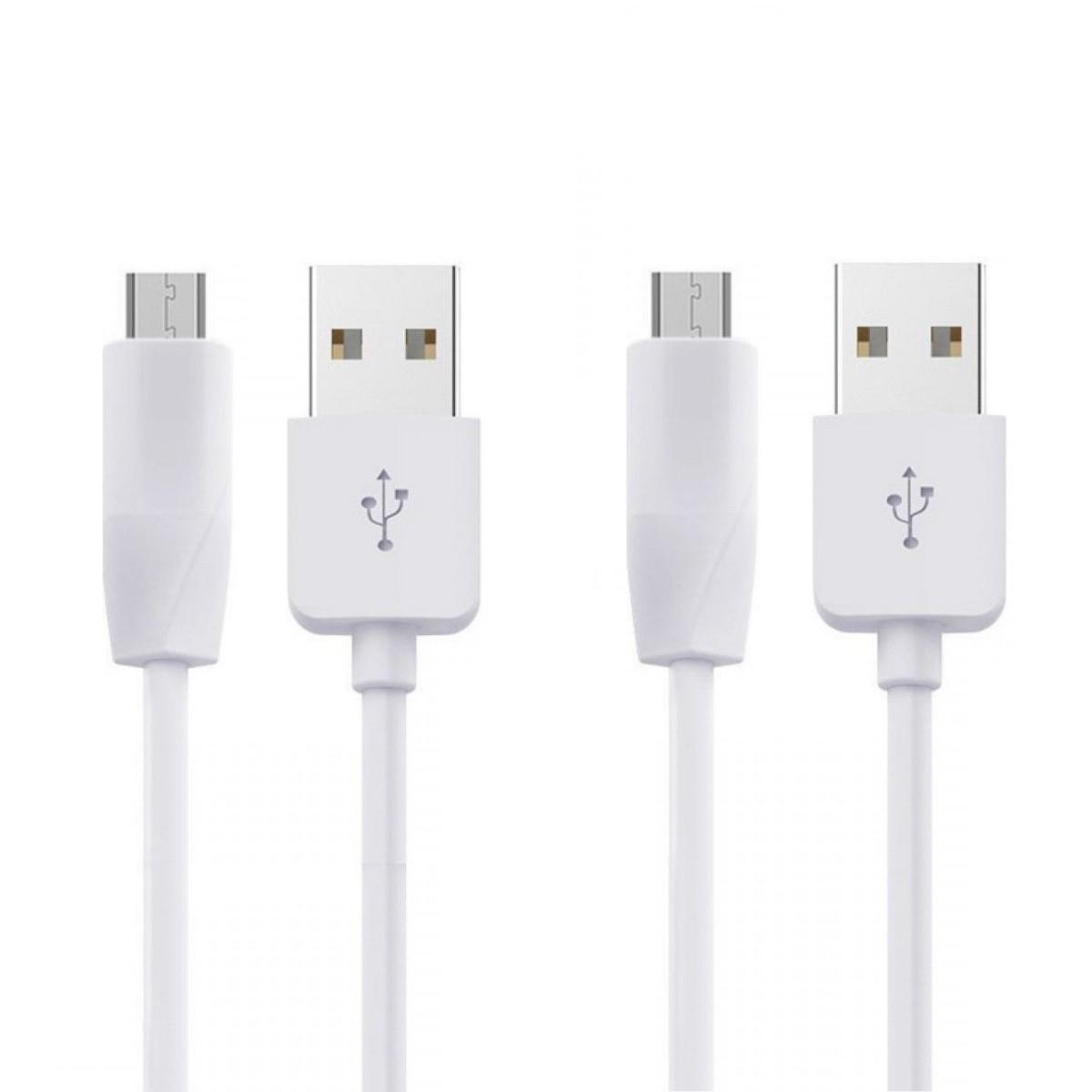 Кабель Hoco X1 Rapid for Micro USB 1 м 2 шт. White