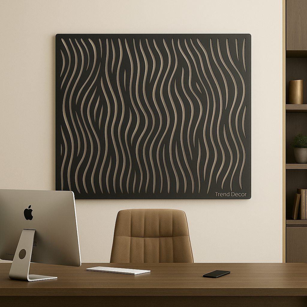 Органайзер магнитный для заметок/информационных листов/фото 75х100 см RAL 9005 Черный глубокий (203099)