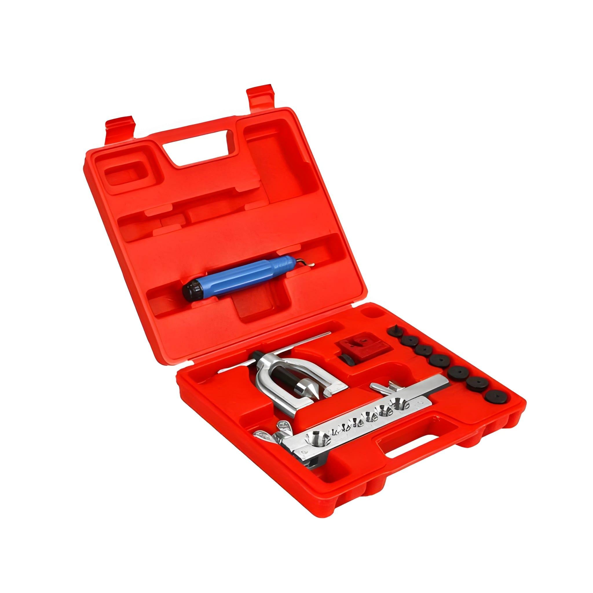 Набір для розвальцьовування гальмівних трубок Kraft&Dele KD10445 11 од. - фото 2 Набір для розвальцьовування гальмівних трубок Kraft&Dele KD10445 11 од. - фото 2