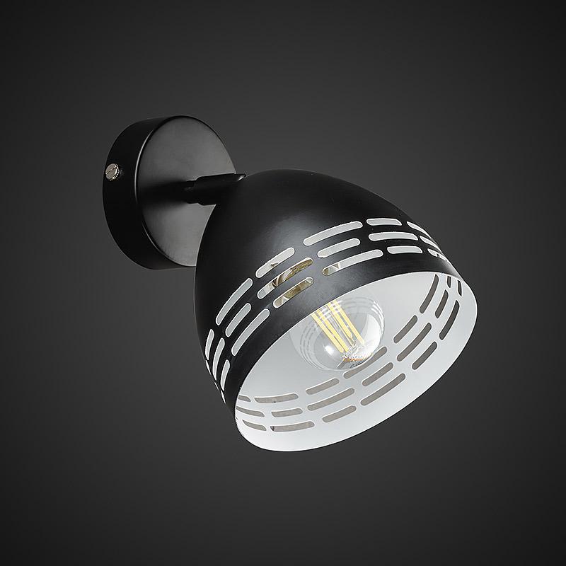 Бра настенное Light House DL-17302/1W   Черный
