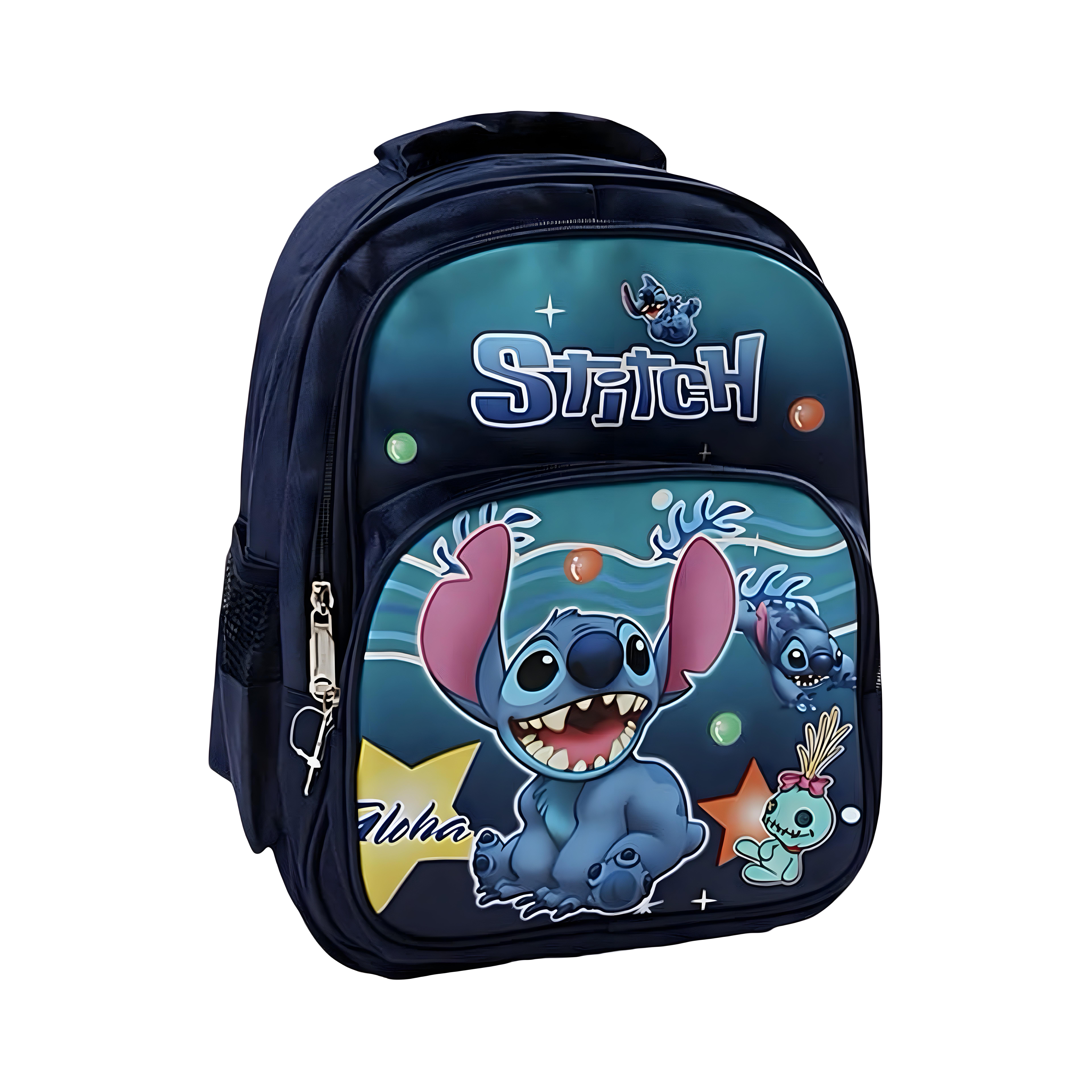 Рюкзак школьный 30х18х35 см с изображением Стича C 72890-5 (29203592)