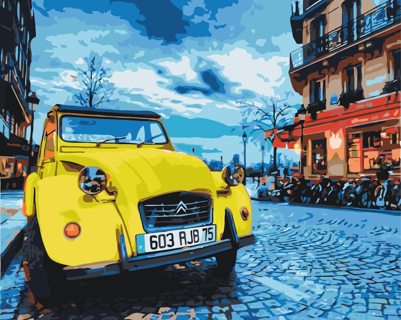 Картина по номерам Идейка Стальное небо 40x50 см (skl-КНО2504)