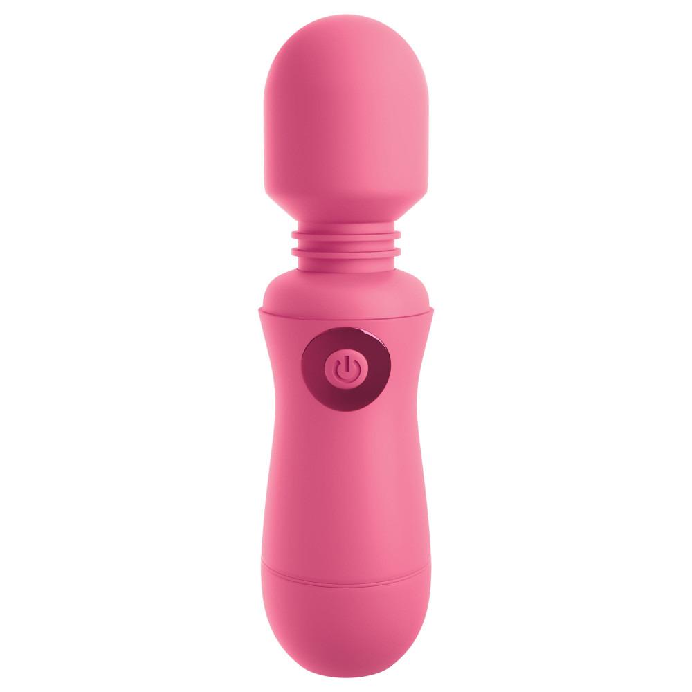 Вибратор микрофон Pipedream OMG! Wands #Enjoy с гибкой головкой 15х4 см розового (31408708)