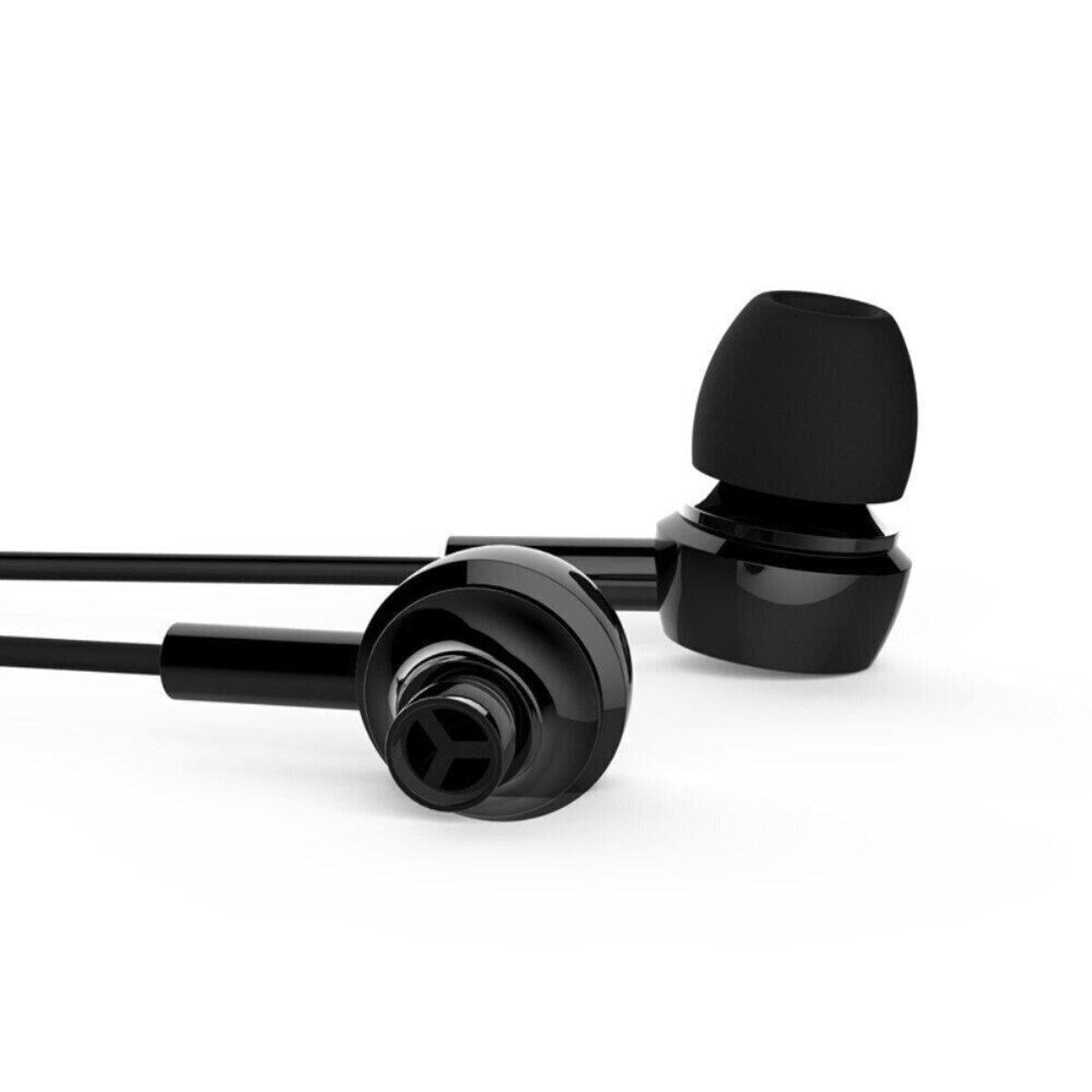 Наушники проводные Usams EP-12 Plastic Earplug Plating Small Black (605528)