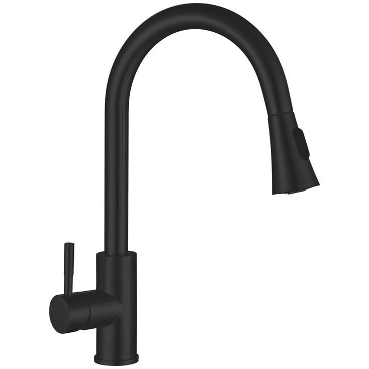 Змішувач для кухні MIXXUS SUS-014-B MI5862 із висувною лійкою Хром (115479) Змішувач для кухні MIXXUS SUS-014-B MI5862 із висувною лійкою Хром (115479)