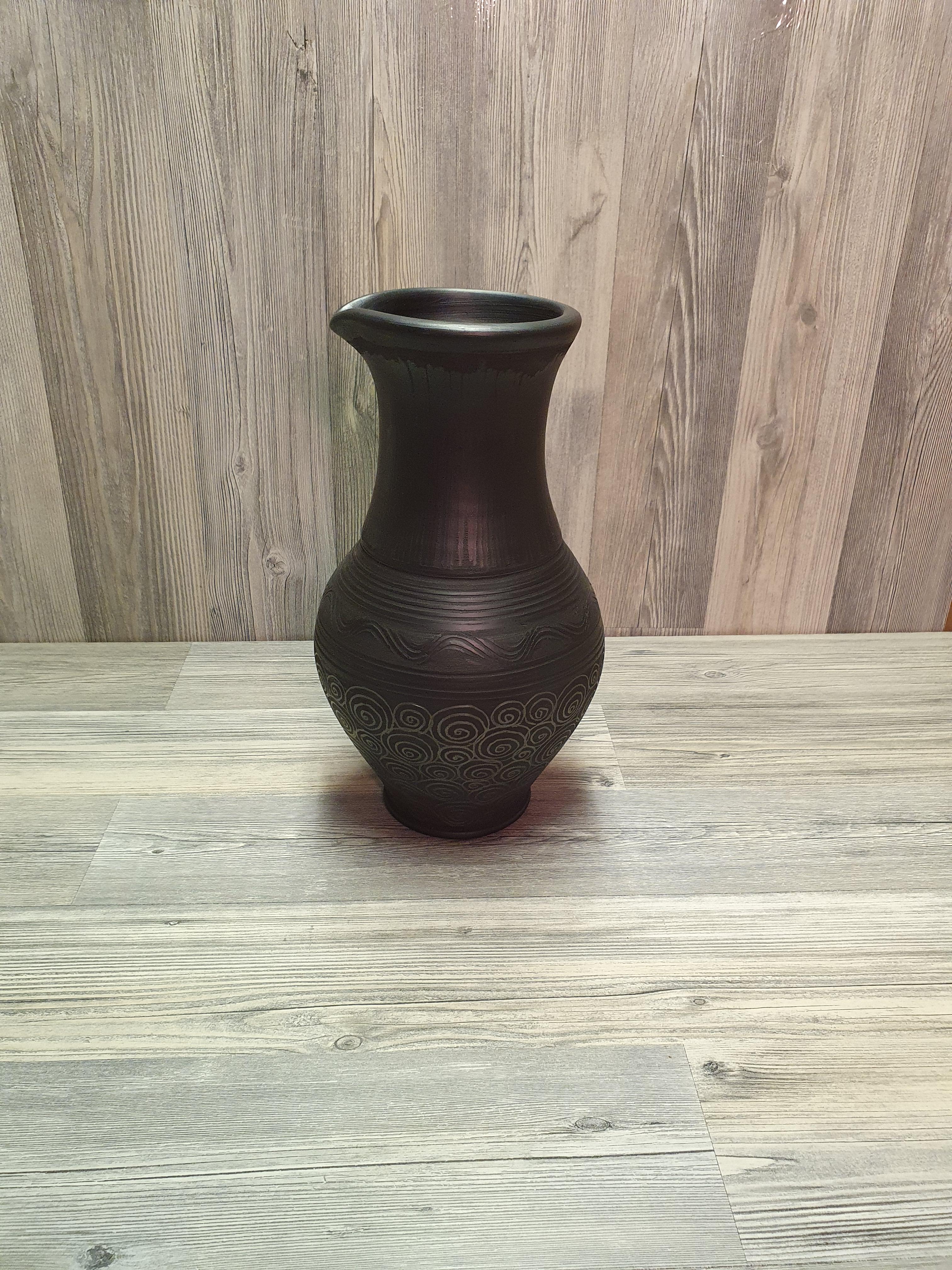 Кувшин из черной глины (5291) - фото 9 Кувшин из черной глины (5291) - фото 9