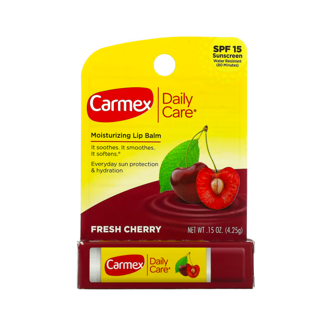 Бальзам для губ Carmex Strawberry Lip Balm Daily Care 4,5 мл (5018)